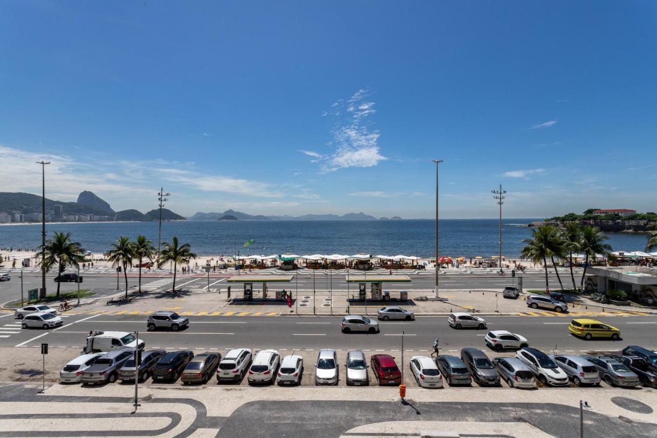 Apartment Sofisticado Em Copacabana - Vista Para Praia - A403 Z3 *